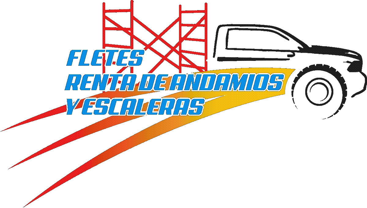 fletes renta de andamios y escaleras