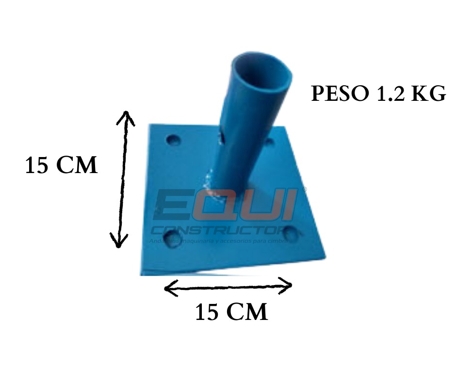 Bases Planas Para Andamio